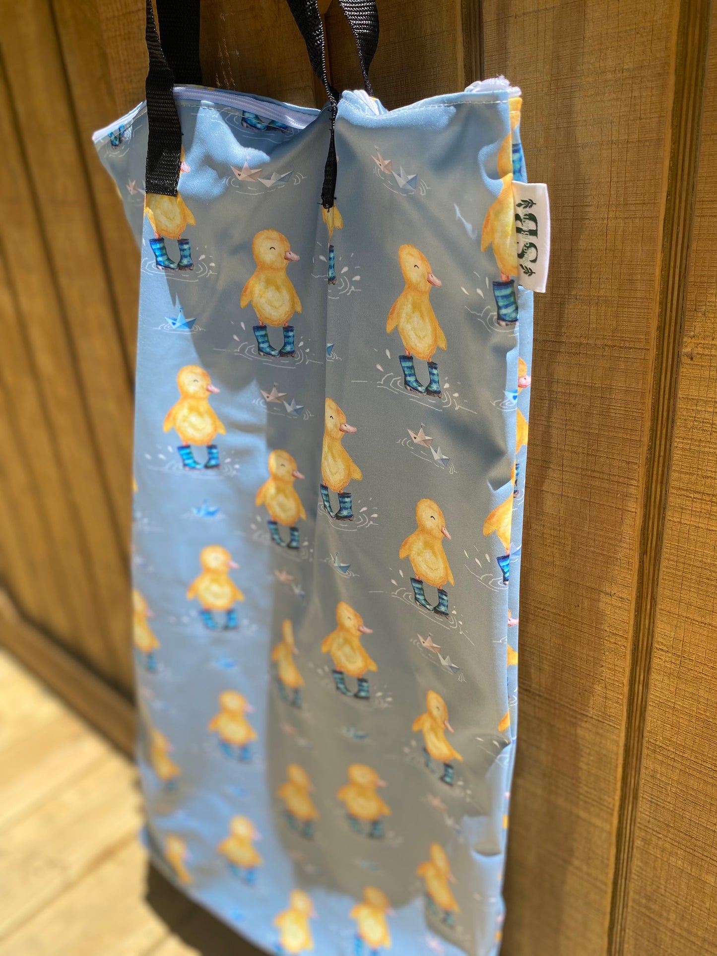 Ducks- Large Hanging Wet Bag