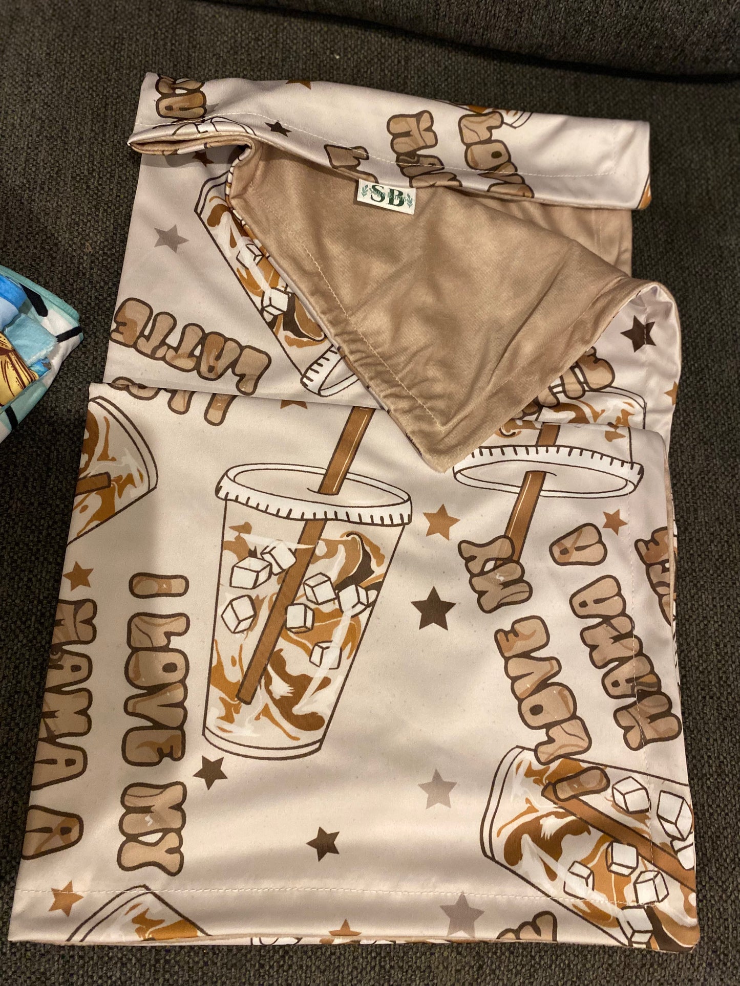 Latte Love- Blanket