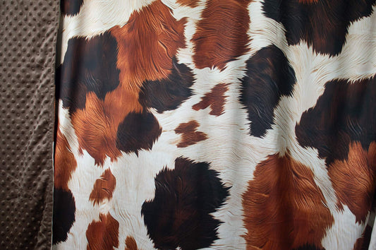 Cowhide- Blanket