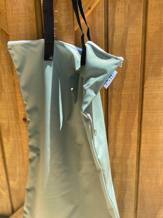 Olive- Large Hanging Wet Bag
