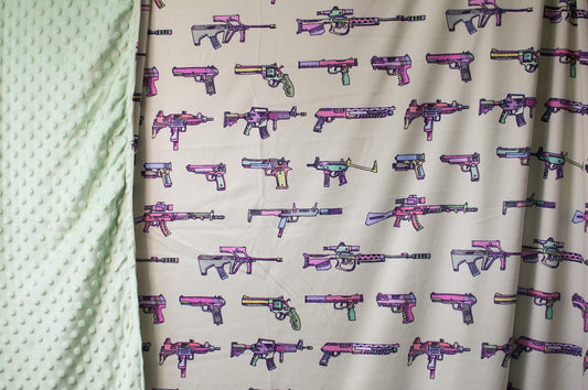 Multicolored Weapons- Blanket