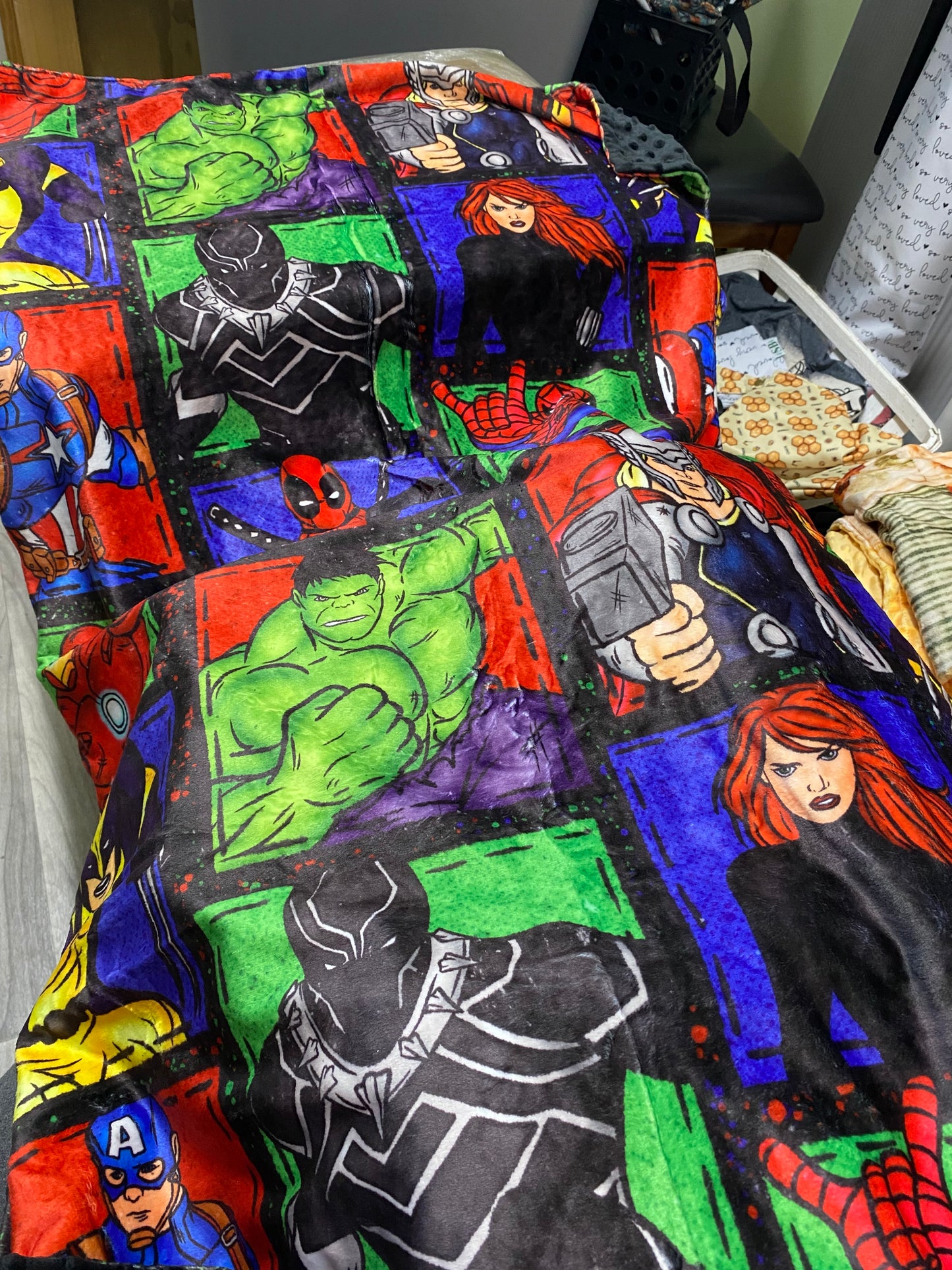 Hero’s Minky Blanket